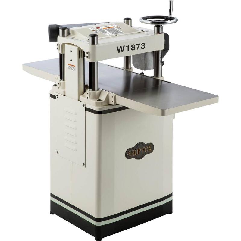 Cepilladora de mesa fija de 15 pulgadas con 3 HP - W1873 de Grizzly Industrial