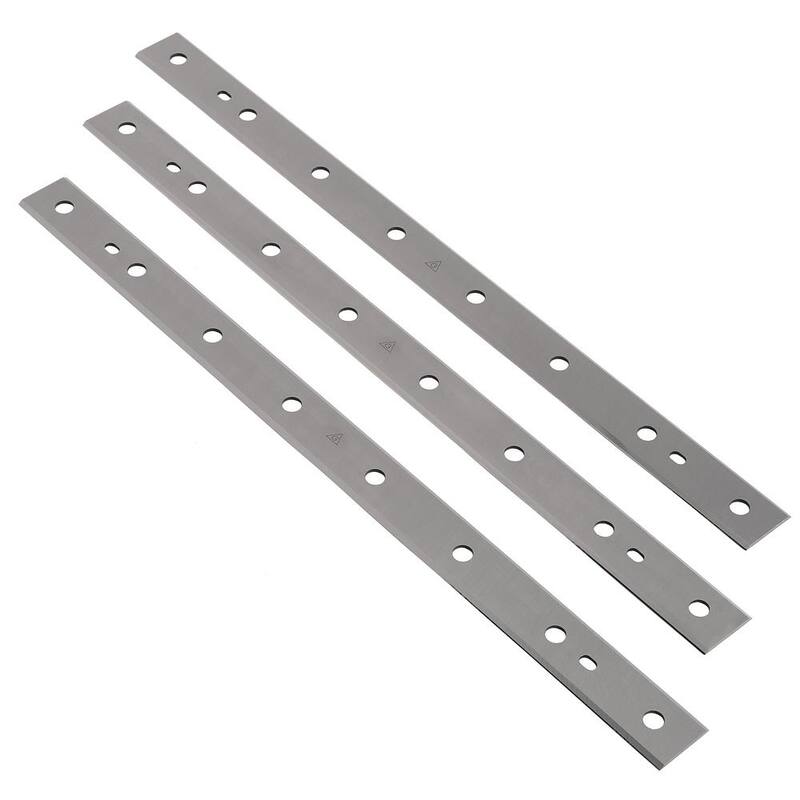 Cuchillas desechables y reversibles de acero para cepillos de 12-1/2 pulgadas, para cepillos (paquete de 3) - DW7342