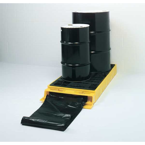 Ultratech Spill Deck, 88 gal Spill Capacity, 2 Drums, 3,000 lb Load Capacity, Polyethylene - 2329