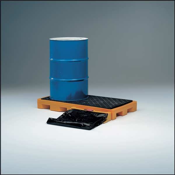 Ultratech Spill Deck, 88 gal Spill Capacity, 2 Drums, 3,000 lb Load Capacity, Polyethylene - 2329