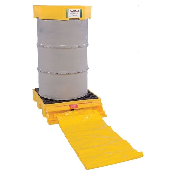 Ultratech Spill Deck, 88 gal Spill Capacity, 2 Drums, 3,000 lb Load Capacity, Polyethylene - 2329