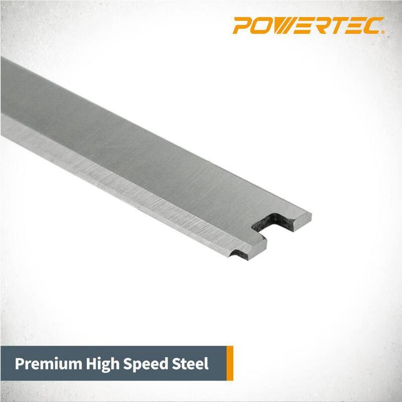 Cuchillas para cepillo de acero de alta velocidad de 13 pulgadas para Ridgid R4331 (Juego de 3) - 128281