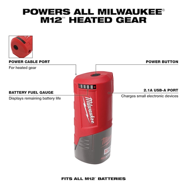 Milwaukee Tool M12 Power Source - 49-24-2310