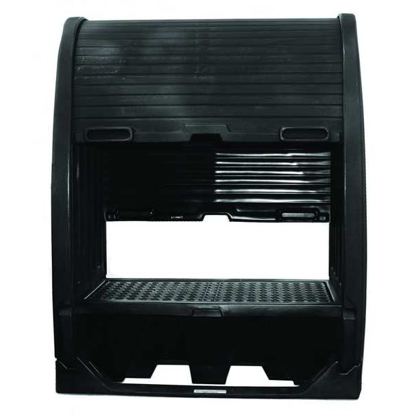 Black Diamond Eco Solutions Spill Pallet, 58 gal Spill Capacity, 2 Drums, 1,000 lb Load Capacity, PVC - 4062-BD