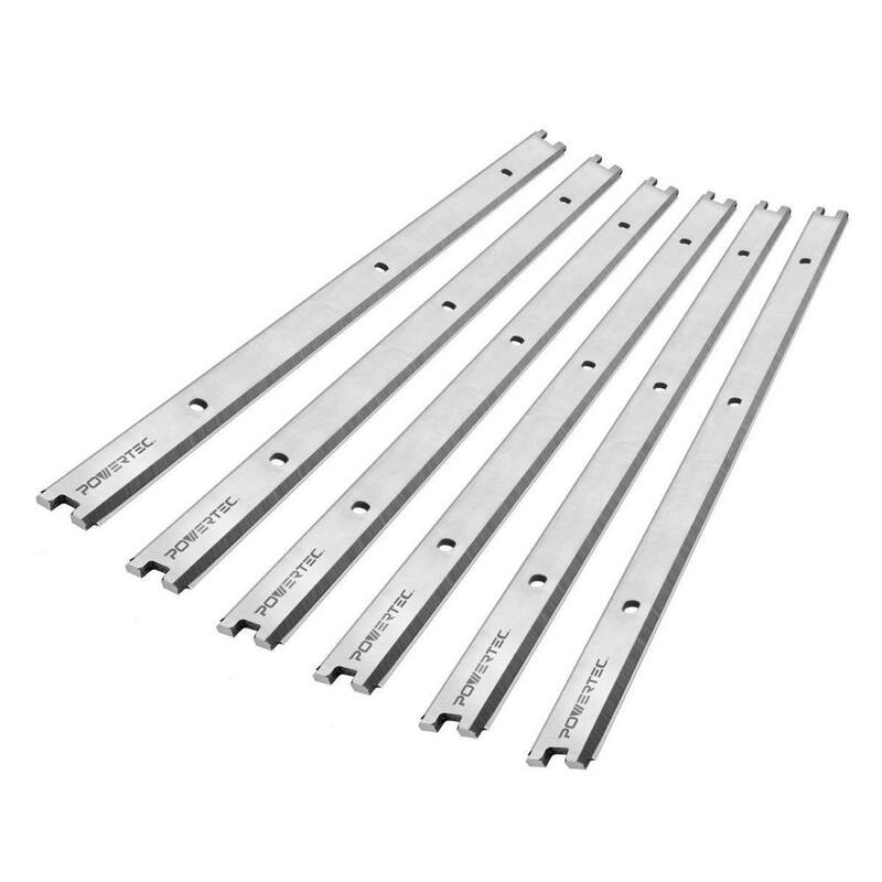 Cuchillas de cepillo de acero de alta velocidad de 13 pulgadas para RIDGID R4330, R4331, TP1300LS (paquete de 6) - 12828-P2