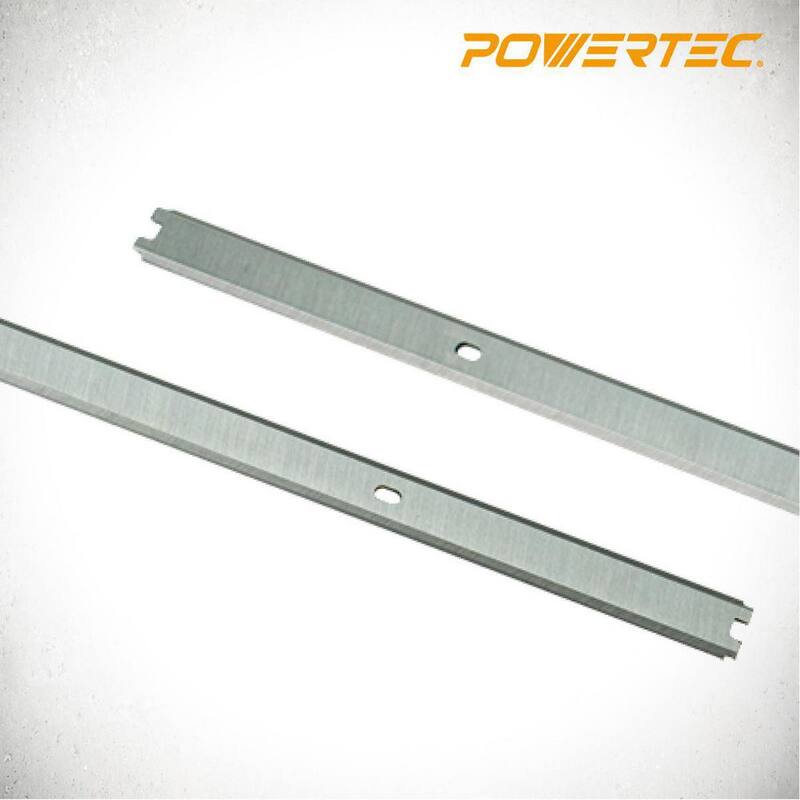 Cuchillas de cepillo de acero de alta velocidad de 13 pulgadas para RIDGID R4330, R4331, TP1300LS (paquete de 6) - 12828-P2