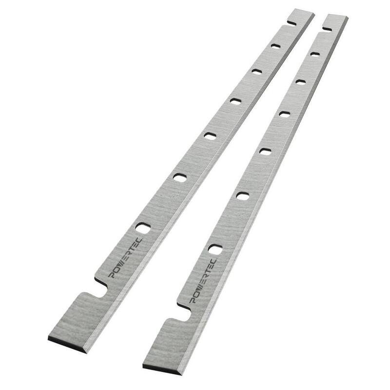 Cuchillas para cepillo de 12-1/2 pulgadas, de acero de alta velocidad, para DEWALT DW733 (Juego de 2) - 128090