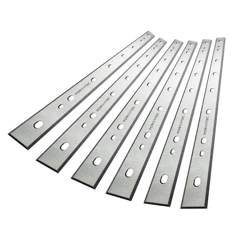 Cuchillas para cepilladora de acero de alta velocidad de 13 pulgadas para DeWalt DW735 (juego de 3) (paquete de 2) - 128000DD