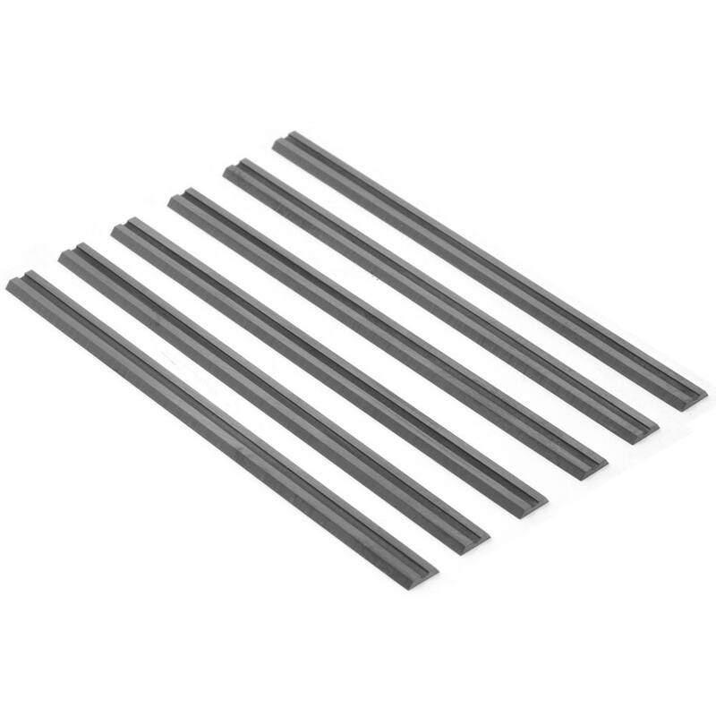 Cuchillas de repuesto para cepillo de velocidad de acero de alta velocidad de 2-3/8 pulgadas (paquete de 12) - 6528B-12