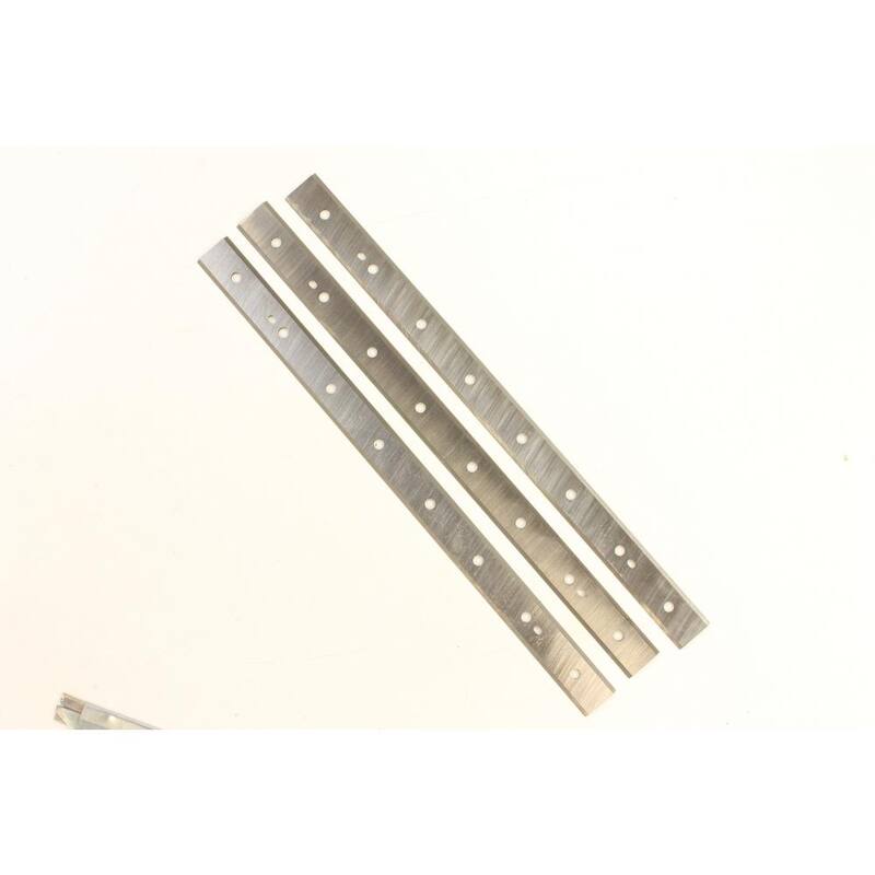 Cuchillas de cepillo de acero de cambio rápido de 15 pulgadas y hoja recta (juego de 3) para cepillo de 15 pulgadas - 708817