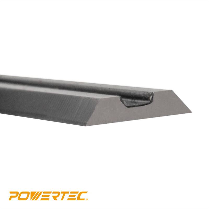 Cuchillas de cepillo de mano de acero de alta velocidad de 3-1/4 pulgadas para Bosch, Black&Decker, Craftsman, DeWalt, Hitachi, Ryobi (paquete de 6) - 12840-P3