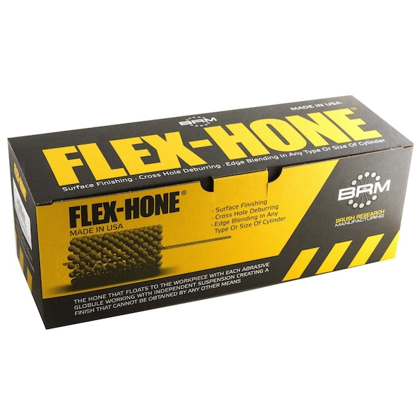 Flex-Hone Tool GBD41480 FLEX-HONE, 4.250" (108mm) bore, 13.5" OAL, 80 Grit, Silicon Carbide (SC) - GBD41480