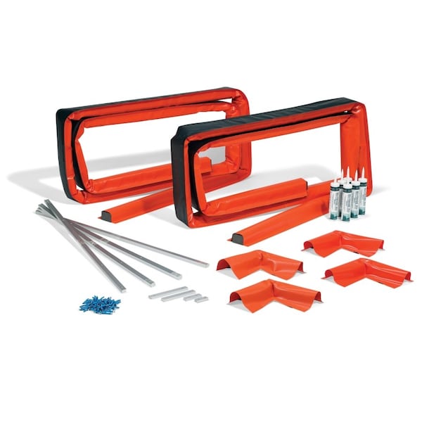 Pig PIG Drive-Over Build-A-Berm Barrier Kit 48' L x 5.5" W x 2" H - PLR530
