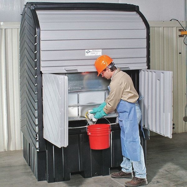 Pig Spill Pallet, 360 gal Spill Capacity, 1 Drums, 8,000 lb Load Capacity - PAK902-BWG-AWD