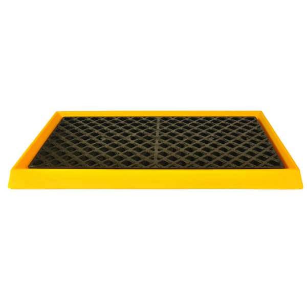 Ultratech Spill Tray, Yellow, Spill Cap. 14 gal. - 2352
