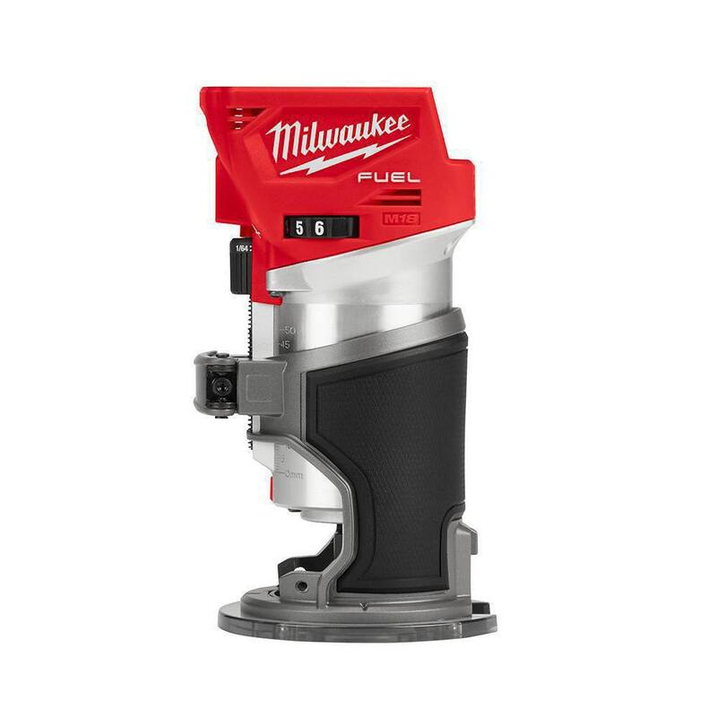 Enrutador compacto inalámbrico Milwaukee M18 FUEL 18V de iones de litio sin escobillas (herramienta solamente) - 2723-20