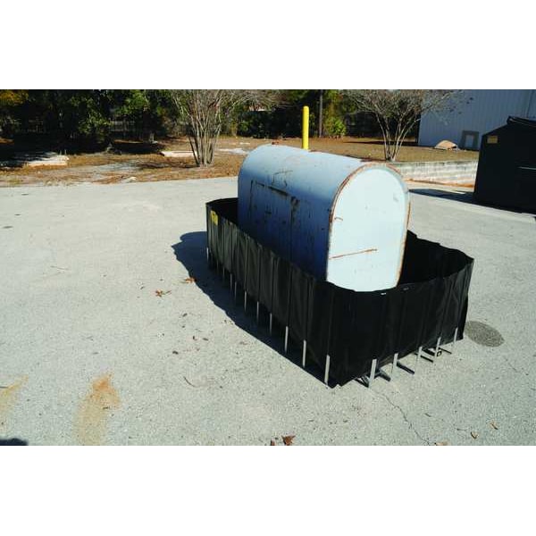 Ultratech Containment Sump, 1,150 gal Spill Capacity, 1 Drums, Polyethylene - 2854