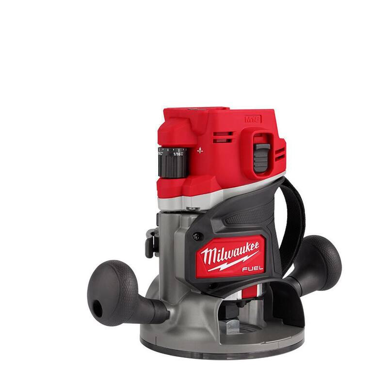 Enrutador inalámbrico Milwaukee M18 FUEL 18V de iones de litio sin escobillas de 1/2 pulgadas (Herramienta solamente) - 2838-20