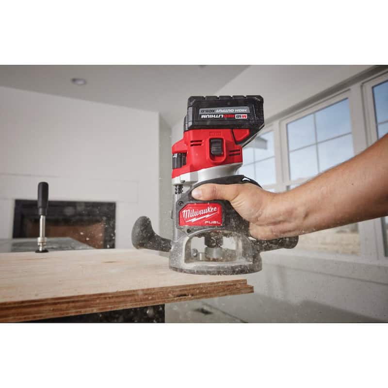 Enrutador inalámbrico Milwaukee M18 FUEL 18V de iones de litio sin escobillas de 1/2 pulgadas (Herramienta solamente) - 2838-20