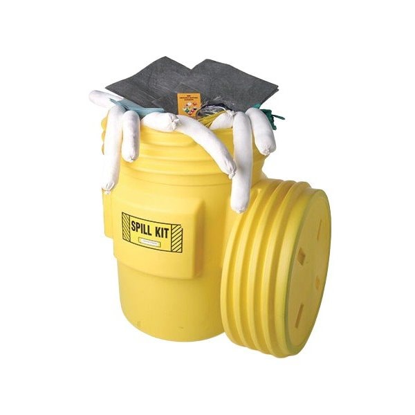 Absorbents Midwest HazMat Spill Kit in 95 Gallon Overpack Drum Refill - 16210-RF