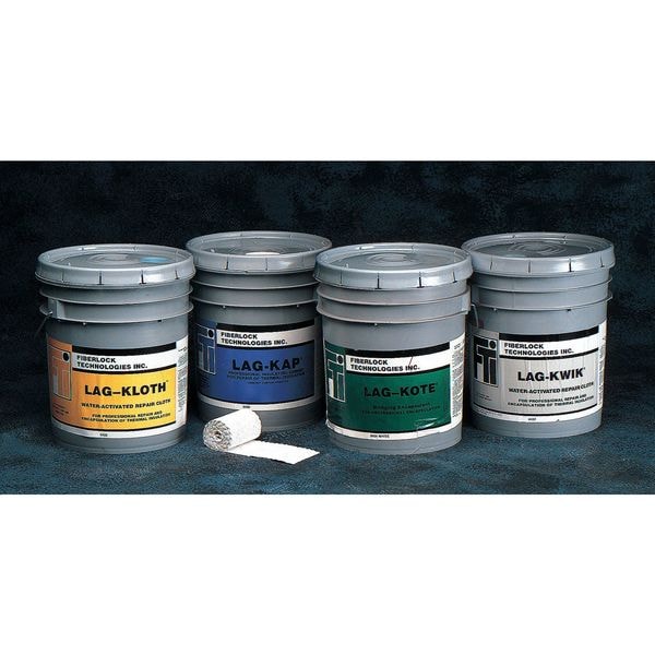 Zoro Select Asbestos Fiberset PM, Fiberlock, Clear - 7475-5