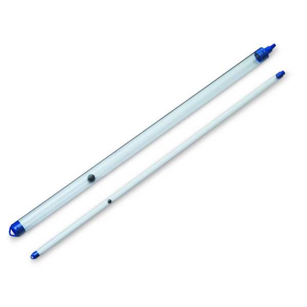 Ecobailer Disposable Bailer, 1027mL, Clear PVC, PK24 - ECOPVCW-153