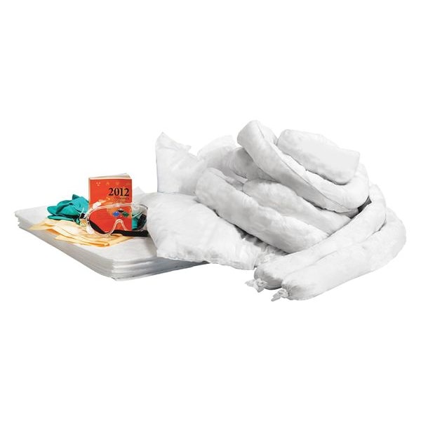 Condor Spill Kit Refill, 14 gal Volume Absorbed per Kit, 20 gal Capacity, Refill - 35ZR95