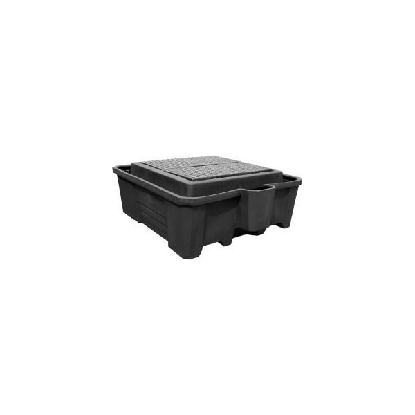 Enpac ENPAC Black Diamond IBC Containment Pallet 5469-BD with No Drain - 3000 Lb. Capacity - 5469-BD