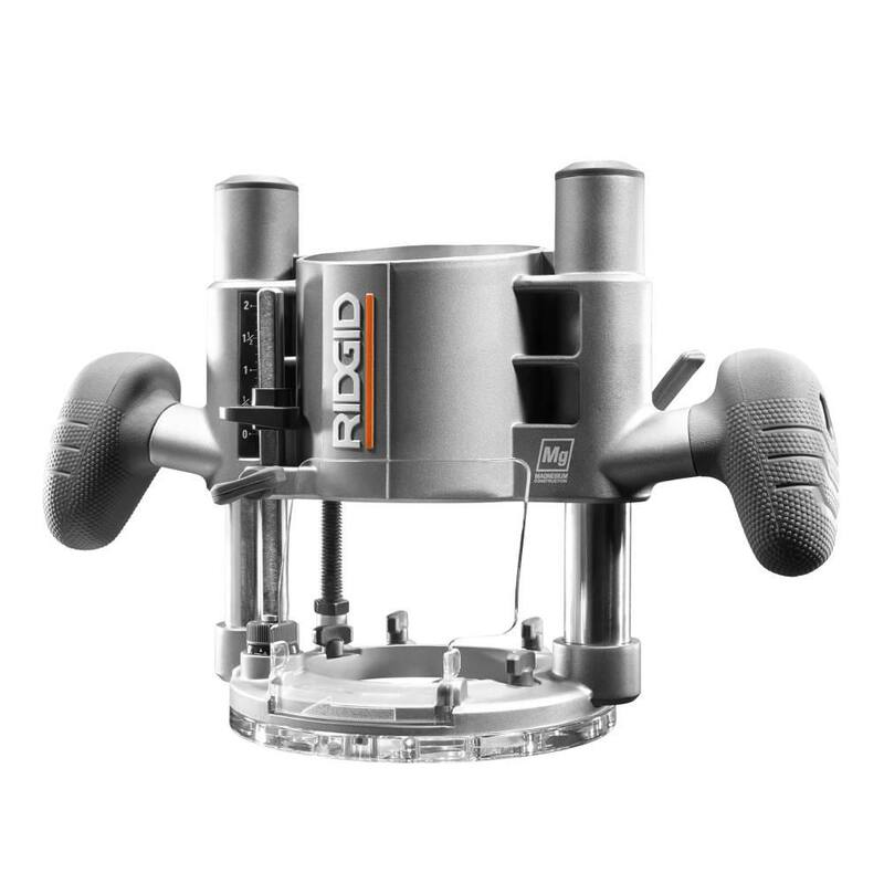 Enrutador con cable de 11 amperios y 2 caballos de fuerza, base fija y para inmersión de servicio pesado de 1/2 pulgadas - R29303N