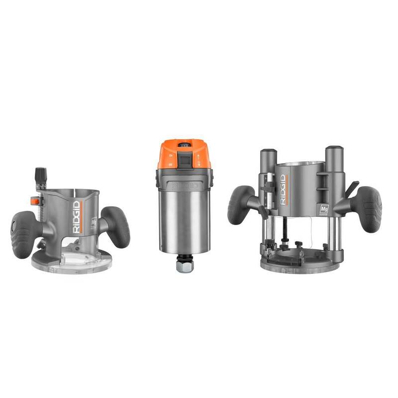 Enrutador con cable de 11 amperios y 2 caballos de fuerza, base fija y para inmersión de servicio pesado de 1/2 pulgadas - R29303N