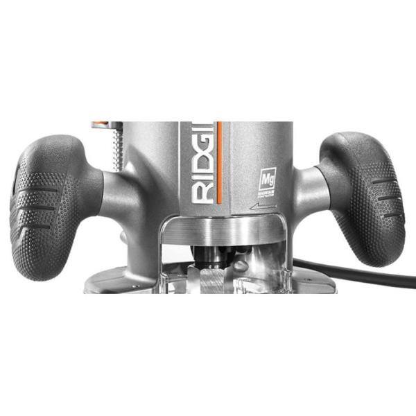 Enrutador con cable de 11 amperios y 2 caballos de fuerza, base fija y para inmersión de servicio pesado de 1/2 pulgadas - R29303N