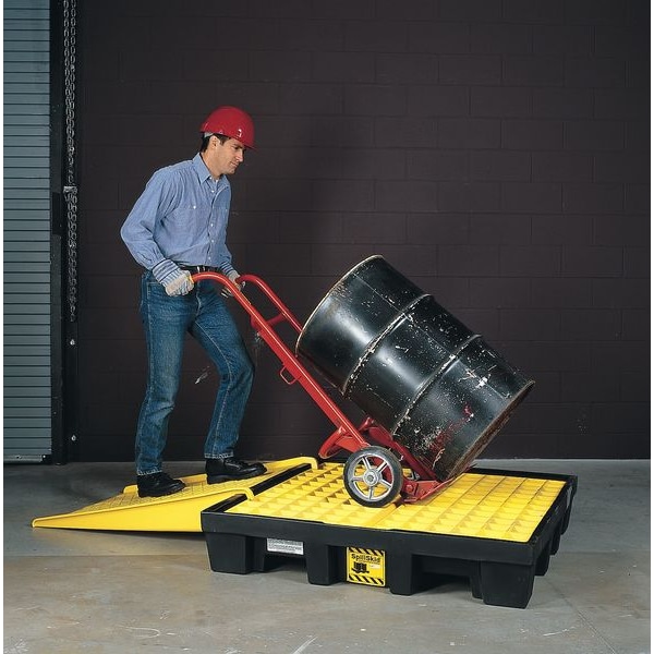 Zoro Select Containment Tarp, 52-1/2 In. L, Black - 9WH43