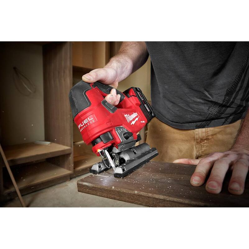 Set de 2 herramientas inalámbricas Milwaukee M18 FUEL 18V de enrutador compacto y sierra de calar sin escobillas de iones de litio (solo herramientas) - 2723-20-2737-20