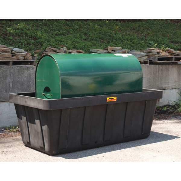 Condor Horizontal Tank Containment, 373 gal Spill Capacity, 1 Drums, 10,000 lb Load Capacity, Polyethylene - 16275DC