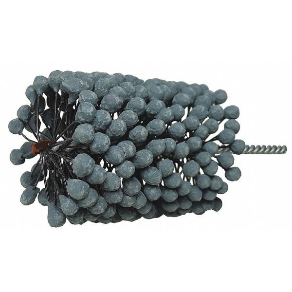 Weiler CrossFlex Heavy Duty Bore Brush 4-1/2 Diameter 240SC Grit - 34284