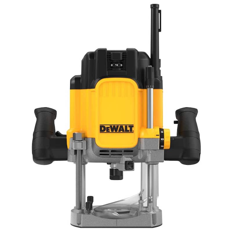Enrutador de inmersión DEWALT de 15 amperes con cable de 1/2 pulgadas - DWE625