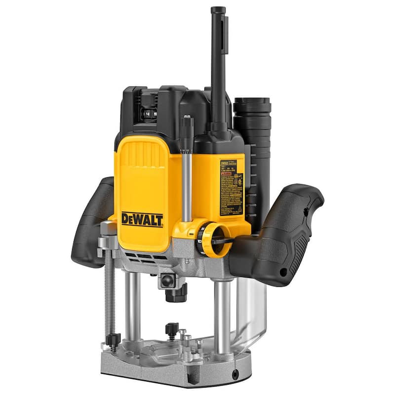 Enrutador de inmersión DEWALT de 15 amperes con cable de 1/2 pulgadas - DWE625