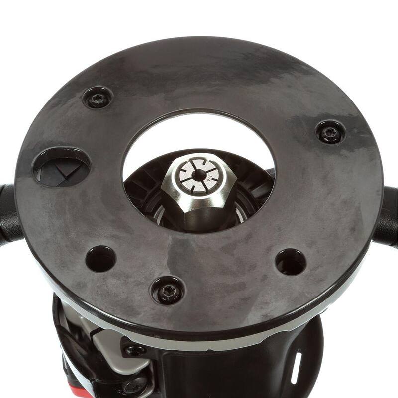 Enrutador Milwaukee de 13 amperes con cable y 2-1/4 pulgadas de potencia máxima EVS BodyGrip - 5616-20
