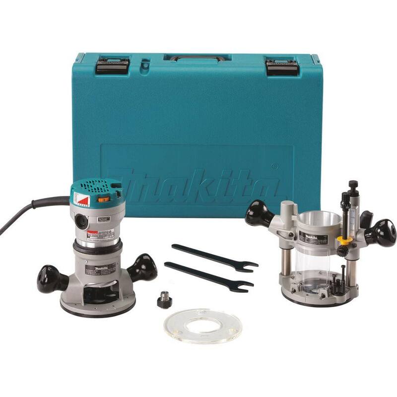 Kit de Router Makita de 2-1/4 HP con Base de Inmersión - RF1101KIT2