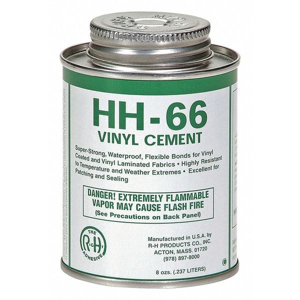 Pig Vinyl Cement, Clear, .5 lb, For Use With PIG PTY Series - PTY105