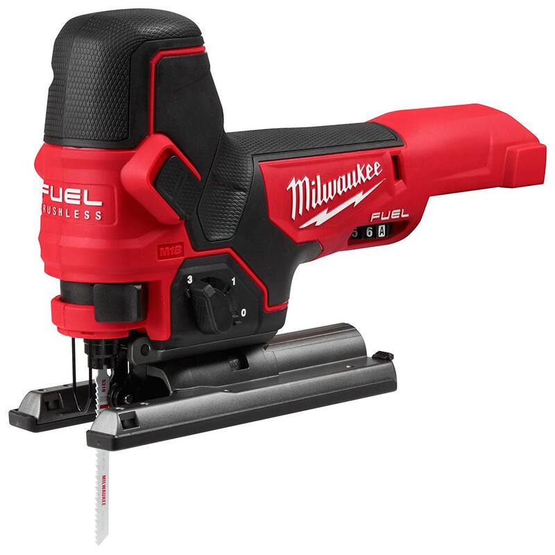 Juego de Router Compacto Inalámbrico sin Escobillas y Sierra de Calar con Agarre de Barril Milwaukee M18 FUEL 18V Lithium-Ion (Solo Herramienta) - 2723-20-2737B-20