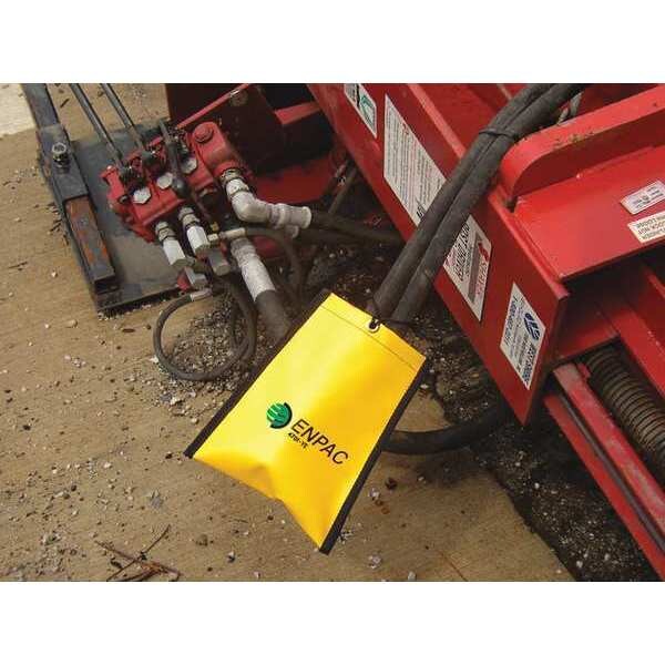 Enpac Pipe Sealing Bag, 5 in. L x 8 in. W, PVC - 4701-YE