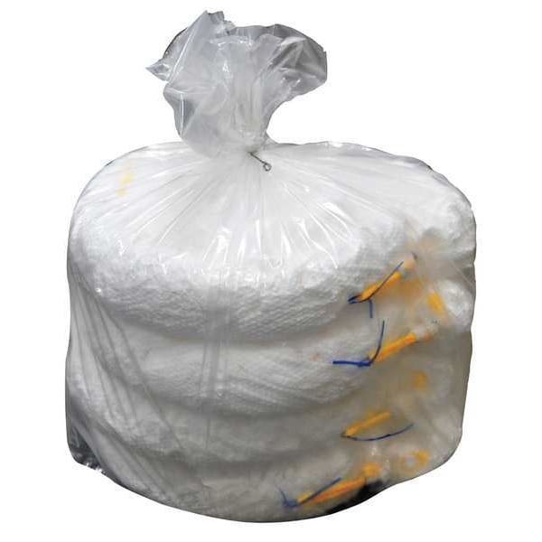 Spilfyter Absorbent Boom, Oil Only, White, 38 gal, PK4 - M-55