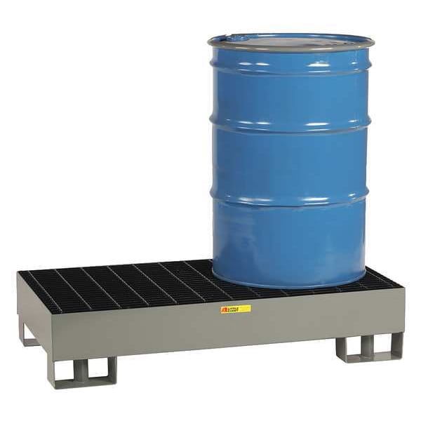 Little Giant Spill Deck, 33 gal Spill Capacity, 2 Drums, 2,000 lb Load Capacity, Steel - SST-5125