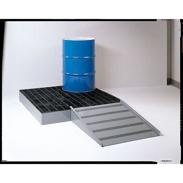 Little Giant Spill Deck, 33 gal Spill Capacity, 2 Drums, 2,000 lb Load Capacity, Steel - SST-5125