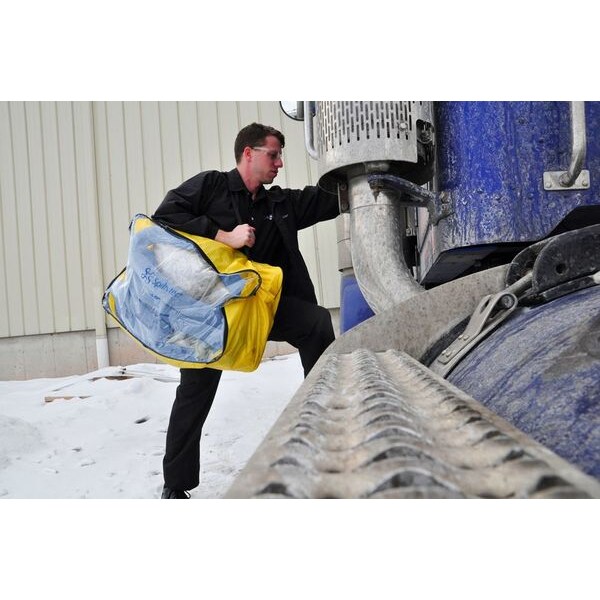Spilfyter Spill Kit, 13 gal Volume Absorbed per Kit, Bag, Blue, 24 - 311002