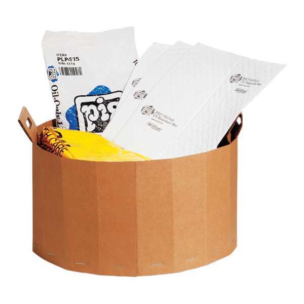 Pig Spill Kit Refill, 17 gal Volume Absorbed per Kit, Not Applicable Capacity, Box, White, 67 - KITR450