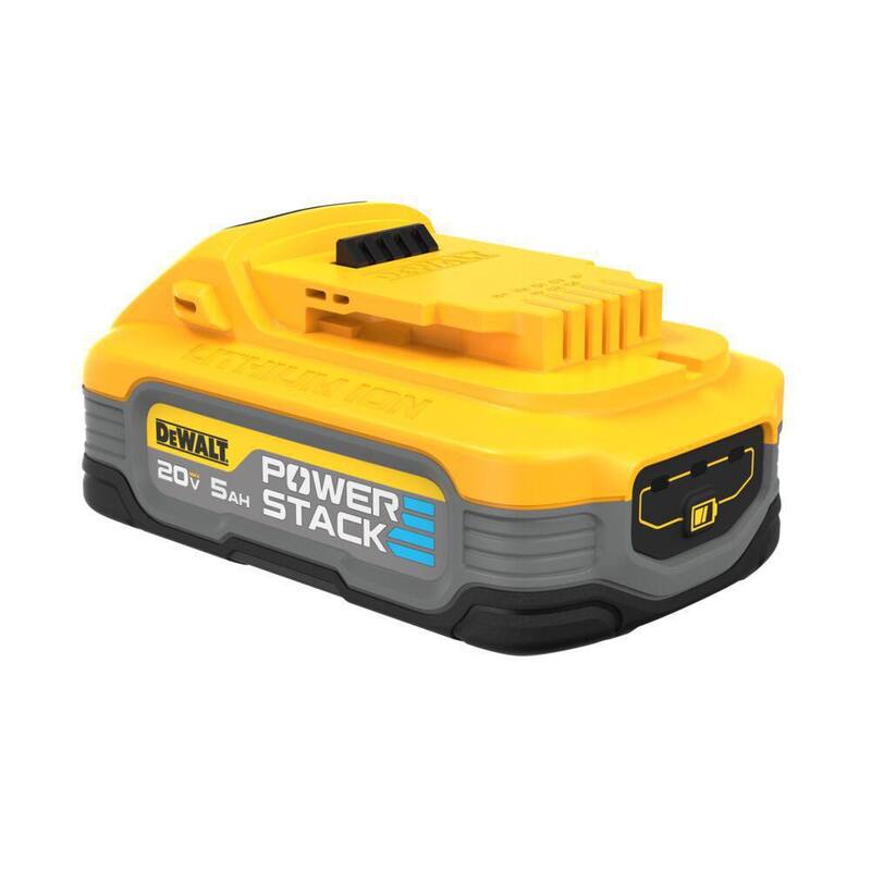 Enrutador compacto con base fija inalámbrico de 20 voltios MAX XR de DEWALT con batería Powerstack de 5.0 Ah y cargador - DCW600BWCBP520C.