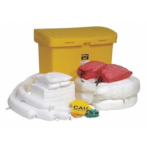 Spilltech Oil-Only Spill Cart Kit with 8in Wheels - SPKO-CART8