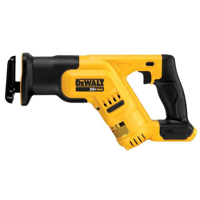 enrutador sin cable y sierra reciproca compacta de 20V MAX XR de DEWALT con tecnología de iones de litio (solo herramientas) - DCW600BW387